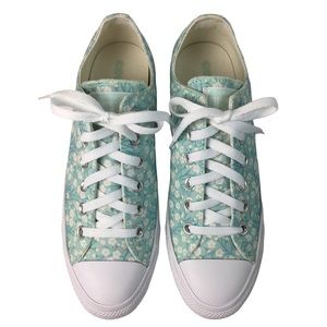 Converse CTAS OX Sneaker Shoes Ocean Mint/White/Egret Size 10.5